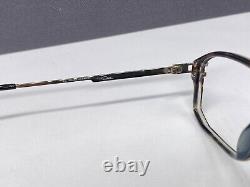 CAZAL Eyeglasses Frames men Green Braun Silver Rectangular Full Rim 6001 Germany