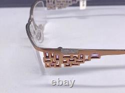 CAZAL Eyeglasses Frames woman Braun Silver half Rim Metal 4170 Germany