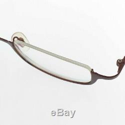 CHANEL half rim glasses / glasses logo / 2009 / bronze / CHANEL
