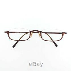CHANEL half rim glasses / glasses logo / 2009 / bronze / CHANEL