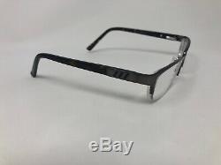 CHESTERFIELD CH840 Eyeglasses Frame Italy Half Rim 52-16-140 Silver/Tort BJ10