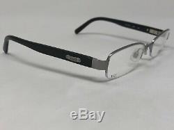 CHLOE CL1103 C03 Eyeglasses Frame France Half Rim 49-19-135 Silver/Brown AT03