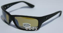 COSTA DEL MAR Jose 580G POLARIZED Sunglasses Blackout/Sunrise Silver Mirror NEW