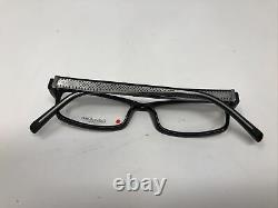 Calvin Klein Eyeglasses Frames CK7795 001 Black Silver Full Rim QR47