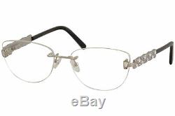 Caviar Women's Eyeglasses M2374 M/2374 C35 Silver Full Rim Optical Frame 54mm