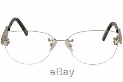 Caviar Women's Eyeglasses M2374 M/2374 C35 Silver Full Rim Optical Frame 54mm