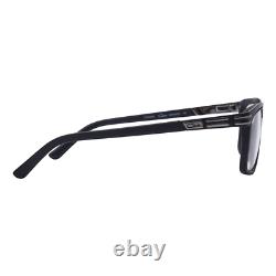 Cazal 6016 003 Matte Black and Silver Square Men Full Rim Eyeglasses 140 mm