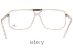 Cazal 6022 003 Eyeglasses Men's Crystal/Silver Full Rim Pilot Optical Frame
