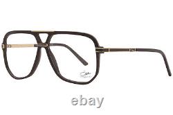 Cazal 6025 001 Eyeglasses Men's Black/Gold Full Rim Pilot Optical Frame 58-mm