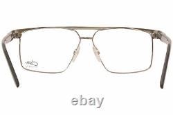 Cazal 7078 003 Eyeglasses Men's Black/Silver Full Rim Pilot Optical Frame 58mm