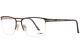 Cazal 7080 002 Eyeglasses Men's Blue/silver Semi Rim Pilot Optical Frame 57-mm