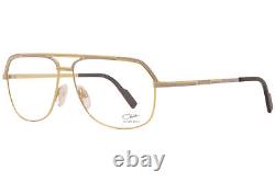 Cazal 7083 002 Eyeglasses Men's Gold/Silver Full Rim Pilot Optical Frame 59mm