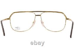 Cazal 7083 002 Eyeglasses Men's Gold/Silver Full Rim Pilot Optical Frame 59mm