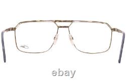 Cazal 7084 002 Eyeglasses Men's Night Blue/Silver Full Rim Optical Frame 60-mm