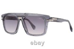 Cazal 8040 003 Sunglasses Grey/Blue/Silver/Grey Gradient Rectangle Shape 59mm