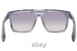 Cazal 8040 003 Sunglasses Grey/Blue/Silver/Grey Gradient Rectangle Shape 59mm