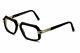 Cazal Eyeglasses 6004 002 Matte Black/silver Full Rim Optical Frames 56mm