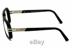 Cazal Eyeglasses 6004 002 Matte Black/Silver Full Rim Optical Frames 56mm