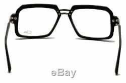 Cazal Eyeglasses 6004 002 Matte Black/Silver Full Rim Optical Frames 56mm