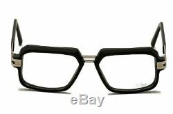 Cazal Eyeglasses 6004 002 Matte Black/Silver Full Rim Optical Frames 56mm