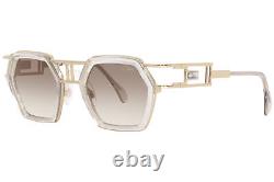 Cazal Legends 677 003 Sunglasses Men's Champagne/Gold/Brown Gradient Lenses 46mm
