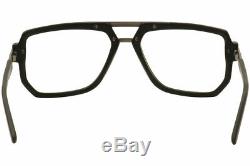 Cazal Men's Eyeglasses 6013 002 Matte Black/Silver Full Rim Optical Frame 57mm