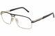 Cazal Men's Eyeglasses 7070 002 Black/gold Full Rim Titanium Optical Frame 59mm