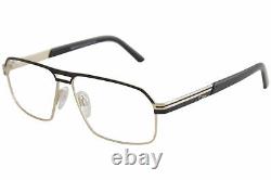 Cazal Men's Eyeglasses 7070 002 Black/Gold Full Rim Titanium Optical Frame 59mm