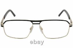 Cazal Men's Eyeglasses 7070 002 Black/Gold Full Rim Titanium Optical Frame 59mm