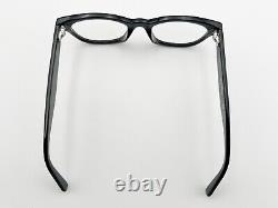 Celine CL 41409 Eyeglasses FRAMES 807 Gloss Black 4919-145 Silver Italy G710