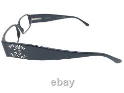 Chanel 3116-B c. 893 White Black Jewel Eyeglasses Frames 51-16 135 Italy Designer