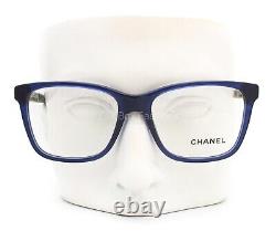 Chanel 3302 503 Eyeglasses Glasses Crystal Blue & Silver 52-16-140