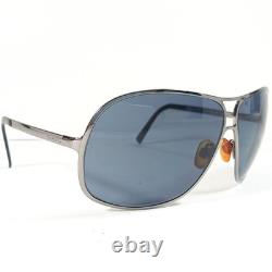 Chanel 4127 c. 108/87 125 Silver Rim Pilot Sunglasses withGray Lenses & Case