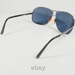 Chanel 4127 c. 108/87 125 Silver Rim Pilot Sunglasses withGray Lenses & Case