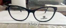 Chanel Eyeglasses Frame, Blue/silver. 53,17,140, woman, (50%off Sale Price) Cat Eye