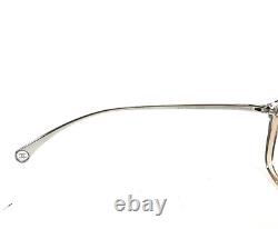 Chanel Eyeglasses Frames 3399 c. 1090 Transparent Brown Silver Full Rim 55-16-140