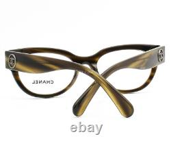 Chanel Eyeglasses Glasses ch3456 1579 Polished Dark Brown Tortoise 53mm withcase