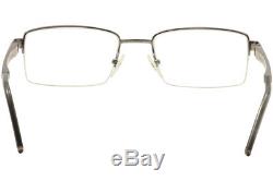 Charriol Eyeglasses PC7475 PC/7475 C8 Titanium/Grey Half Rim Optical Frame 53mm