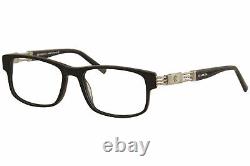 Charriol Eyeglasses PC7515 PC/7515 C03 Black/Shiny Silver Optical Frame 53mm