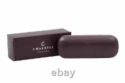 Charriol Eyeglasses PC7522 PC/7522 C03 Shiny Silver Full Rim Optical Frame 55mm