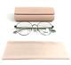 Chloe Eyeglasses Frames Ch0246oa 001 Silver Clear Green Round Wire Rim 53-18-145