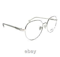 Chloe Eyeglasses Frames CH0246OA 001 Silver Clear Green Round Wire Rim 53-18-145