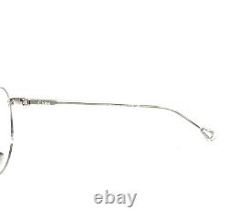 Chloe Eyeglasses Frames CH0246OA 001 Silver Clear Green Round Wire Rim 53-18-145