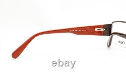Chloe Half Rim Eyeglasses Glasses CL1155 C02 Semi Gloss Brown Metal 50mm No Case