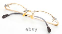 Choc Vintage Frameless Spectacles 039-21-398 Gold Industrial Stalk 90s Rectangle