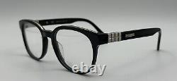 Chopard Eyeglasses Frames VCH 144 0700 BLUE SILVER Round Full Rim 51-19-145 B9