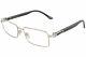 Chopard Eyeglasses Vcha27 Vcha/27 0579 23k Shiny Palladium Optical Frame 57mm