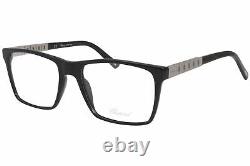 Chopard VCH161 0700 Eyeglasses Men's Black/Silver Full Rim Optical Frame 54mm