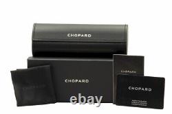 Chopard VCH161 0700 Eyeglasses Men's Black/Silver Full Rim Optical Frame 54mm