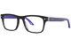 Chopard Vch326 0956 Eyeglasses Frame Men's Black Full Rim Square Shape 53mm